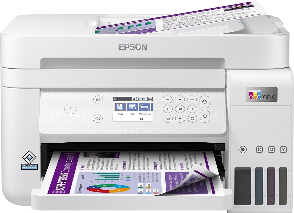 Epson EcoTank L6276 Wi-Fi Tarayıcı, Fotokopi Çok Fonksiyonlu Tanklı Yazıcı
