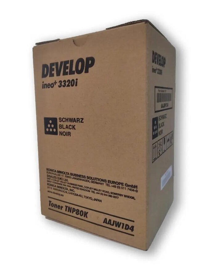[TNP80K] Develop TNP-80K Orjinal Toner, Siyah