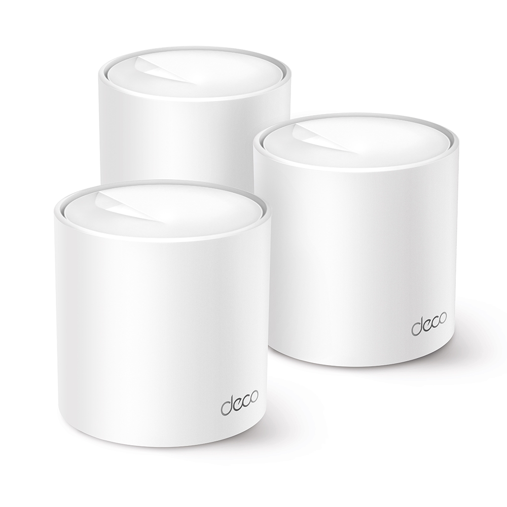 TP-Link Deco X10 3P AX1500 (Üçlü) Tüm Evi Kapsayan Mesh WiFi Sistemi