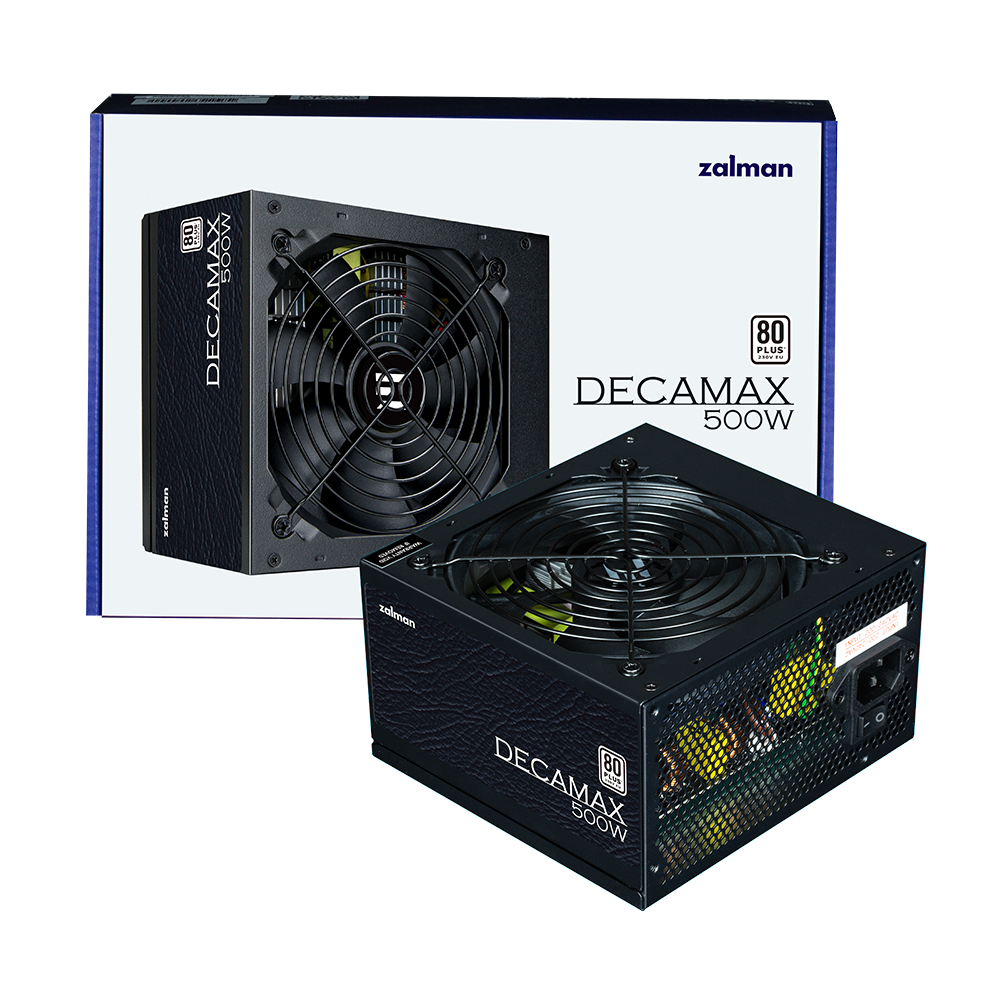 Zalman ZM500-LX3 500W 80+ Yüksek Koruma Devre Tasarımı Aktif PFC 12 CM Fan Power Supply