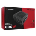 Rampage RMP-600-80P 600W 80Plus Bronze 12cm Fan Aktif PFC Power Supply