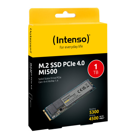 Intenso MI500 3836460 SSD 1TB M.2 NVMe PCI Gen 4X4 Express 4.0
