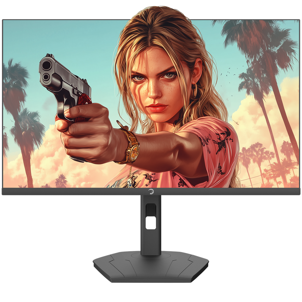 GamePower Lunis L20 24" 240Hz 0.5Ms VA FHD RGB Pivot Gaming Monitor