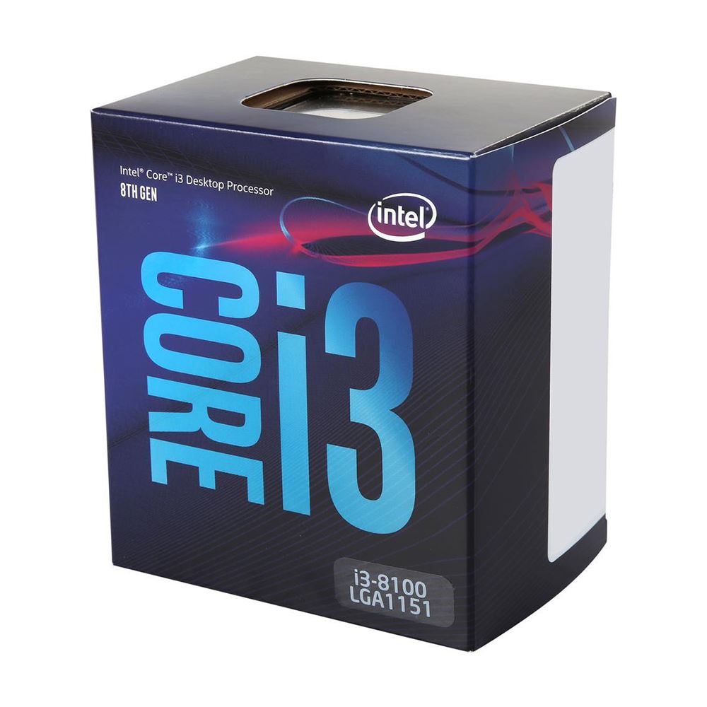 Intel i3-8100 Dört Çekirdek 3.60 GHz İşlemci