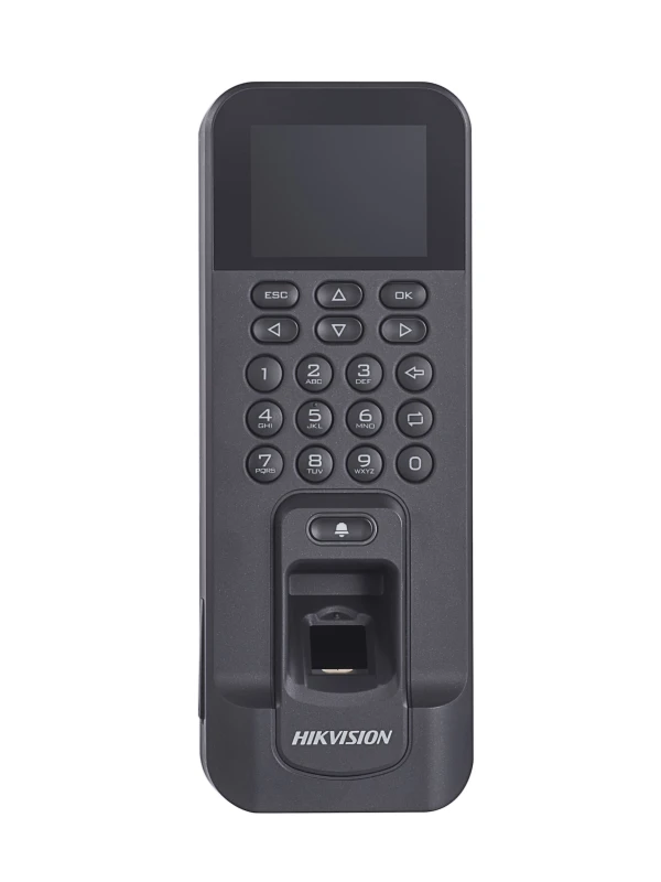 Hikvision DS-K1T804AMF Parmak İzi ve Mifare Kart Okuyuculu Bağımsız Access Kontrol Terminali