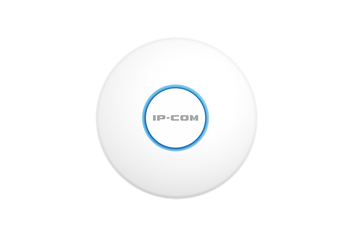 IP-Com Pro 6 Mini 1500 Mbps 2x2 MIMO Wi-Fi 6 Ceiling Mount Access Point with Adapter