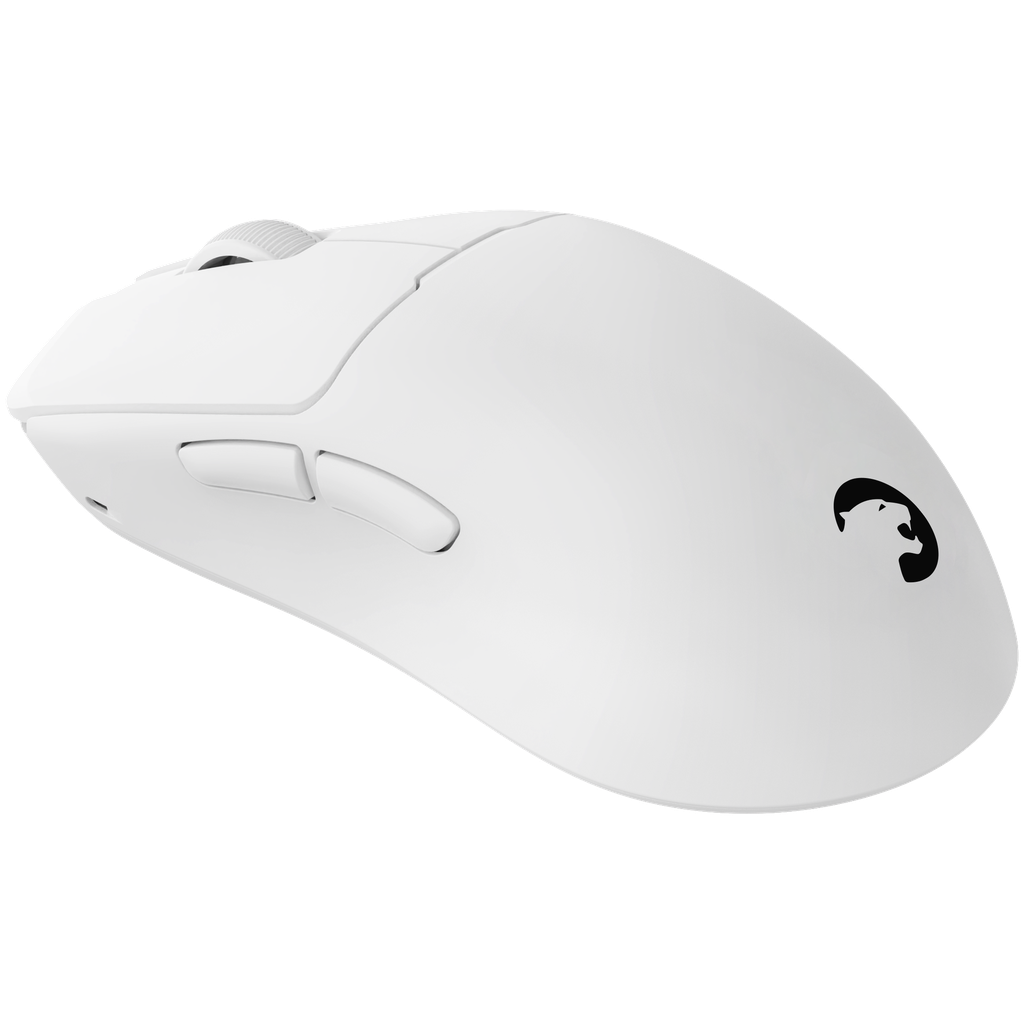 GamePower Radus 12.000DPI Triple Mode Kablolu Bluetooth 2.4G Gaming Mouse, Beyaz