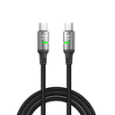 Xenon Smart X6422 Type C Hızlı Şarj Kablosu Type-C to Type-C, 60W, 480 Mpbs, 2m, PD, Örgü, Led Göstergeli