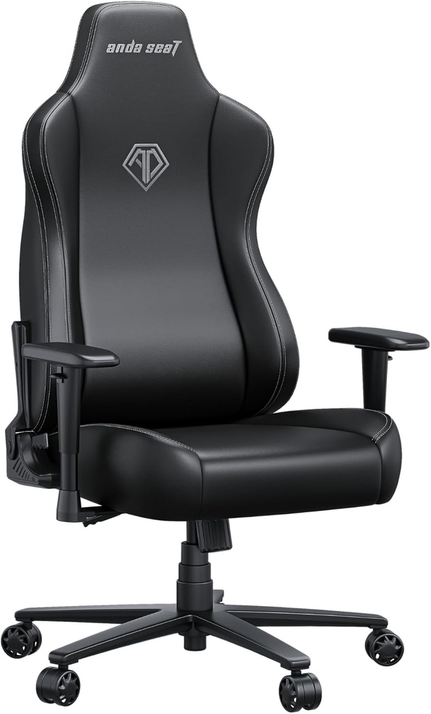 Anda Seat AD23-XL-01-B-PV XL Novis PVC Large Gaming Chair, Black