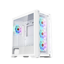 GameOn GO-VORTEX-A Vortex Arctic Series Mid Tower Gaming Case, White
