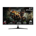 GameOn Esports 27" FHD, 240Hz, MPRT 0.5ms, HDMI 2.1, IPS Gaming Monitor with PS5 Support, Black