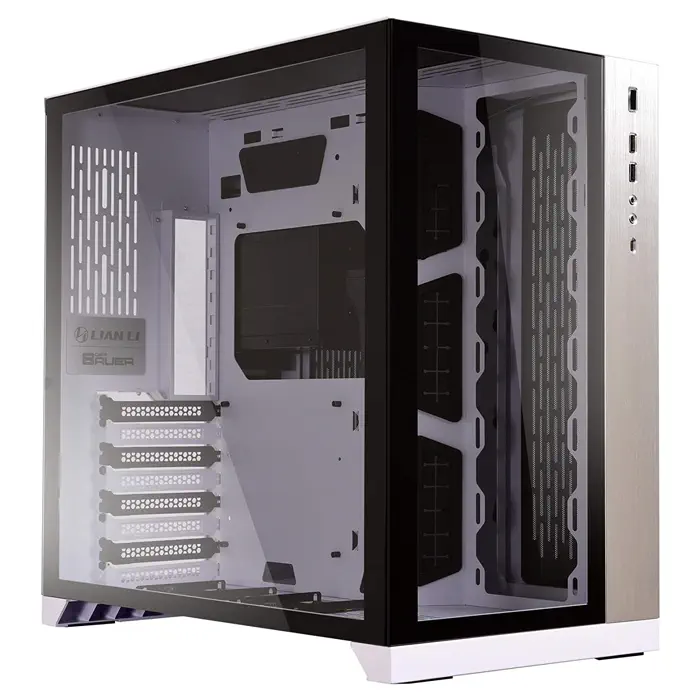 Lian Li G99.O11DW.00 PC-O11 Dynamic Mid-Tower ATX Gaming PC Case, White