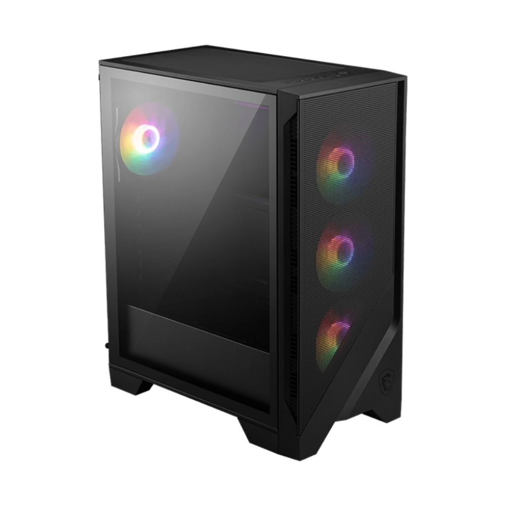 MSI MAG Forge 121A B75 PCIE5 750W Bronze 4x120mm Auto RGB Fan Tempered Glass ATX Gaming Case