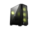 MSI MAG Forge 340R Airflow 4x ARGB Fan USB 3.2 Mid Tower Gaming Case, Black