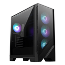 MSI MAG Forge M320R Airflow 3x120mm ARGB Fan USB 3.2 ATX Mid-Tower Gaming Case, Black