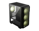 MSI MAG Forge M120R Airflow 4x ARGB Fan USB 3.2 Mid Tower Gaming Case, Black