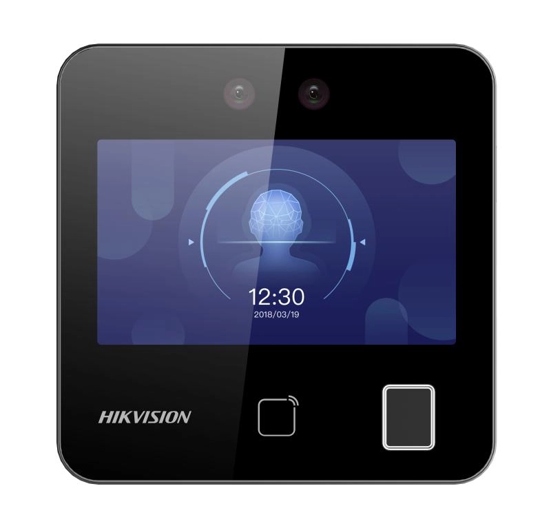 Hikvision DS-K1T343MFWX Face Recognition and Fingerprint Access Control Terminal, Mifare Card Reader, Wi-Fi