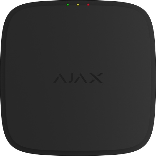 Ajax EN54 119920.BL FireProtect Wireless Smoke Detector with Built-in Audible Function, Black