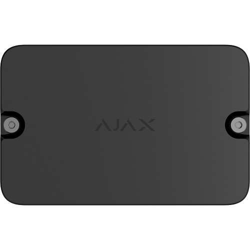 Ajax EN54 124591.BL Wireless Input/Output 2x2 Integration Module, Black