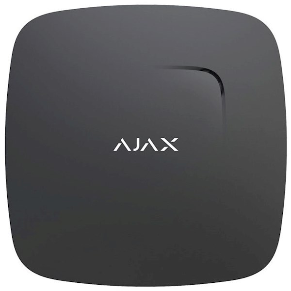 Ajax 8188.10.BL1 FireProtect Dahili Sesli Kablosuz Yangın Dedektörü, Siyah