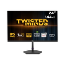 Twisted Minds TM Eco TM24FHD144IPS 24” 144hz, 1MS, FHD, HDMI 2.1 & DP 1.4 Gaming Monitor