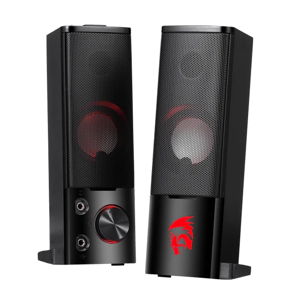 Redragon GS550 Orpheus 2.0 Channel, Headphone Jack, PC Gaming Soundbar Speaker