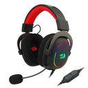 Redragon H510-RGB Zeus X RGB Multi-Platform 7.1 Surround Sound Wired USB Gaming Headset, Black