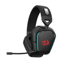 Redragon H868 Mira Three-Mode 7.1 Surround Sound RGB Noise Cancelling Wireless Gaming Headset, Black