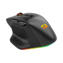 Redragon Bullseye M806 Pro 3-Mode Connectivity 26000 Max DPI Wireless RGB Gaming Mouse, Black