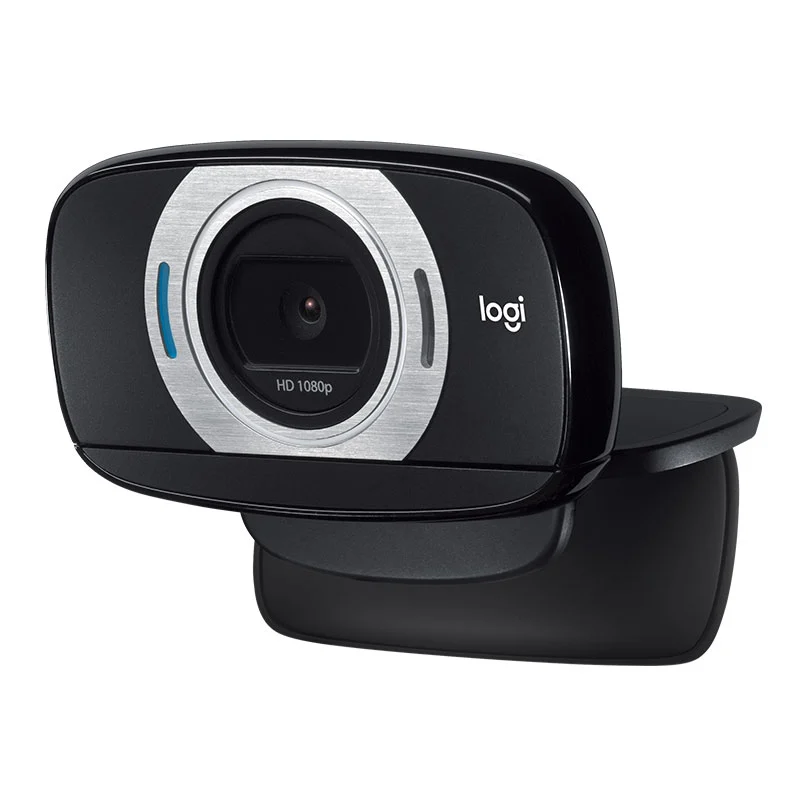 Logitech C615 Full HD 960-001056 Katlanabilir Tasarım 360 Derece Webcam, Siyah