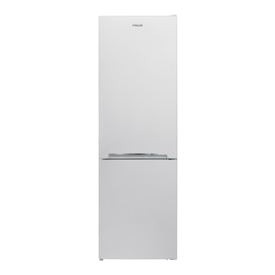 Finlux FRB174LF50W 174 Lt. Refrigerator with Reversible Door Direction and Bottom Freezer, White