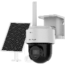 Hikvision DS-2CFSP4/4G 4 MP Solar-Powered 4G PT IP Camera, 30M Smart Hybrid Illumination, Built-in Battery