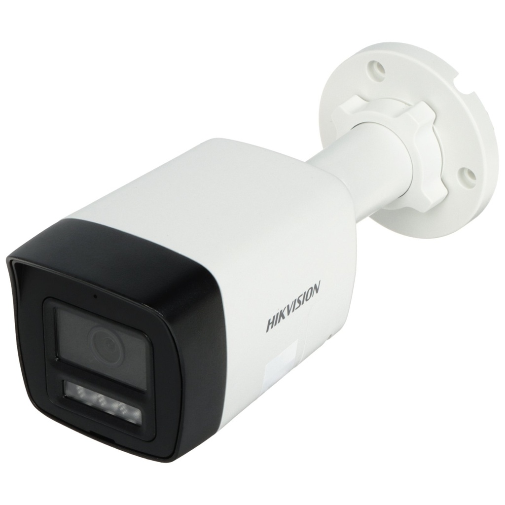 Hikvision DS-2CD1063G2-LIUF/SL 6 MP Smart Hybrid Light IP Bullet Camera, Microphone, Speaker, and Alarm