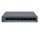 Hikvision DS-3E0110MP-E/M 8 Port Fast Ethernet Unmanaged PoE Switch, 2 Uplink Port, 60W PoE Gücü