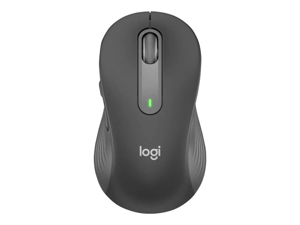 Logitech 910-006236 Signature M650 L Wireless Mouse, 4000 DPI, Silent, USB Type-A/Bluetooth, Black