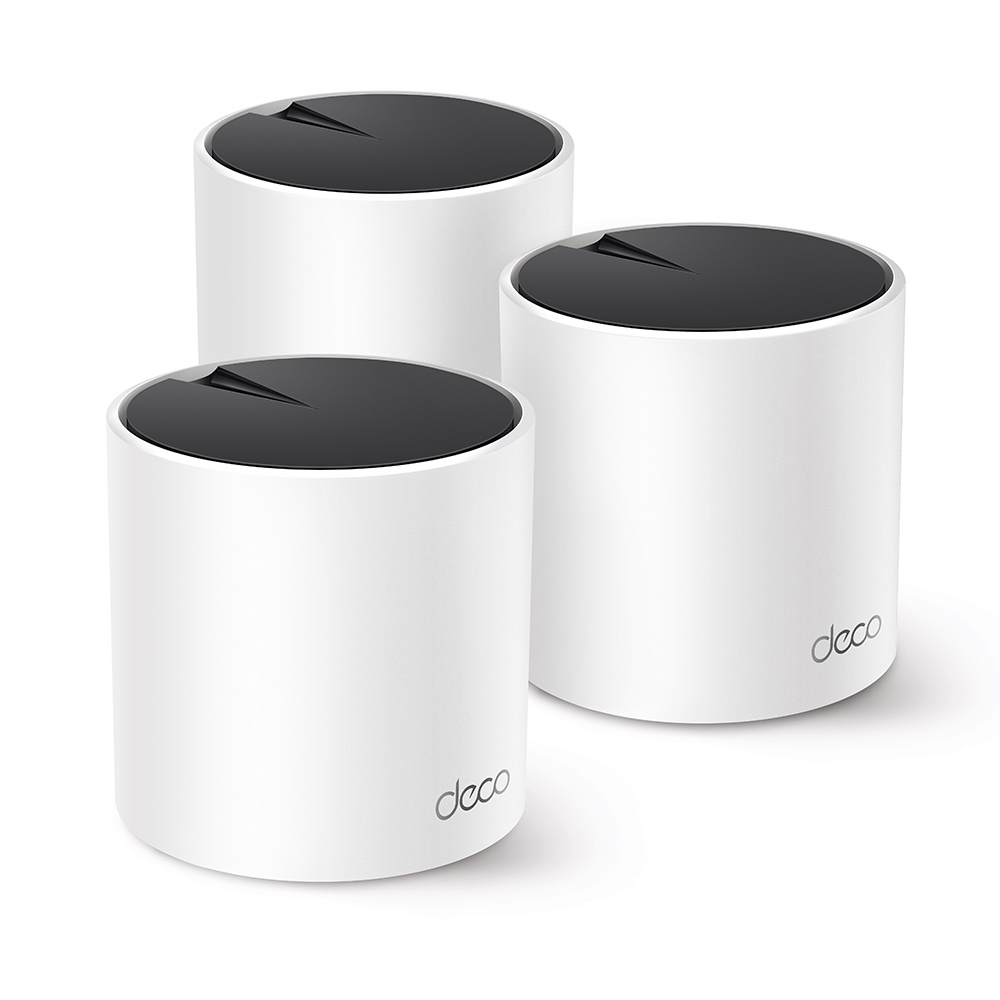 TP-Link Deco X55 AX3000 Wi-Fi 6 Mesh System 3 Pack 2402Mbps + 574Mbps Gigabit Port