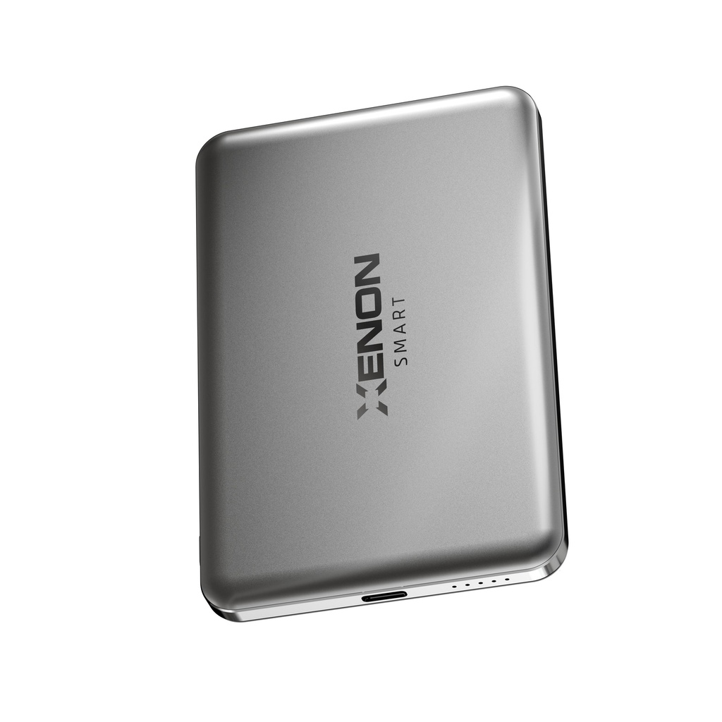 Xenon Smart X6440 5000mAh 15W Magnetic Wireless Power Bank – 22.5W PD USB-C – Slim Body
