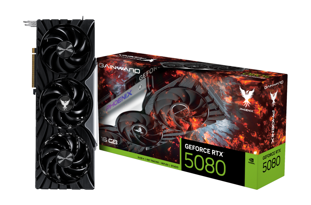 [NE75080019T2-GB2035T] Gainward NE75080019T2-GB2035T GeForce RTX 5080 Python III 16GB GDDR7 256Bit Ekran Kartı