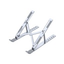Unitek OT155SL Mechanical Foldable Laptop Stand – Adjustable Aluminum Notebook Stand