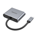 Unitek D1049A MST 4-way USB-C Hub HDMI DisplayPort USB 3.0 Gigabit Ethernet Multiplexer