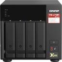 QNAP TS-473A 4-Bay 8GB NAS Storage Unit AMD Ryzen V1500B 2.5GbE Network Storage System