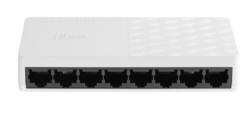 HiLook NS-0108D 8 Port 10/100 Mbps Fast Ethernet Plastic Case Network Switch