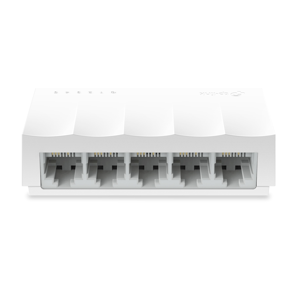 TP-Link LS1005 5-Port 10/100Mbps Fast Ethernet Plastic Case Plug-and-Play Network Switch