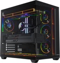 GamePower Warcry Ravora 7xARGB Fan 750W 80+ Bronze ATX Gaming Oyuncu Kasası