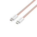 Unitek C14141APK01-1M Type-C Manyetik Hızlı Şarj Kablosu Pembe 1 Metre 100W PD Destekli