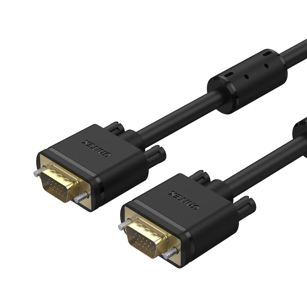 Unitek Y-C504G VGA Cable 3 Meters 15-Pin 3C+6 1080P Supported Video Cable