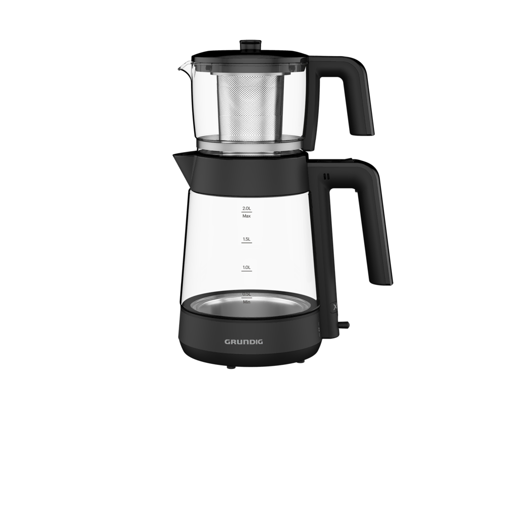 Grundig TM 4587 G 1900 W Cam Çay Makinesi
