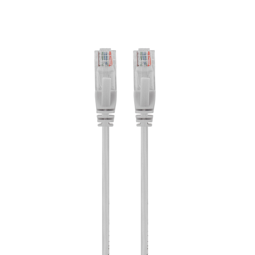 Ecolan Patch Cat6 24 AWG 1m Ethernet Cable, White