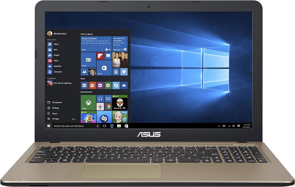 Asus X540NA N3350 4 GB 1 TB HD Graphics 15.6" Notebook