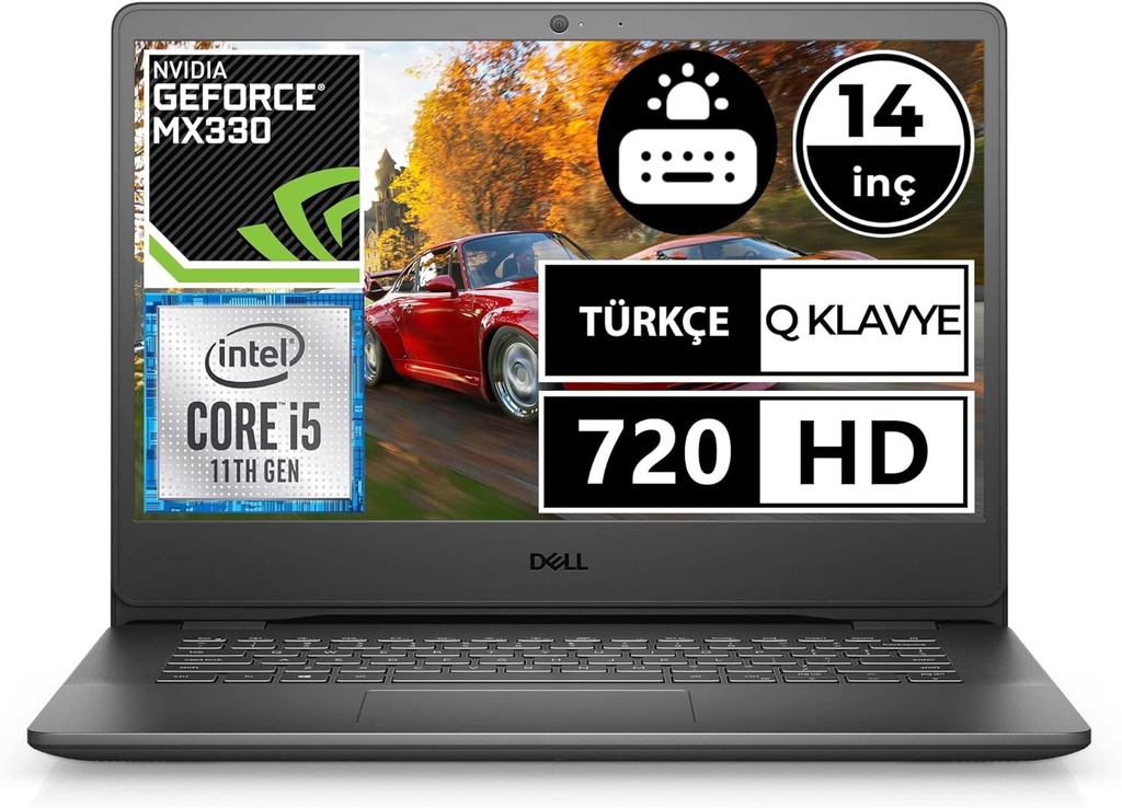 Dell Vostro 3400 i5-1135G7 4GB 256GB SSD MX330 14" FreeDOS Full HD Notebook